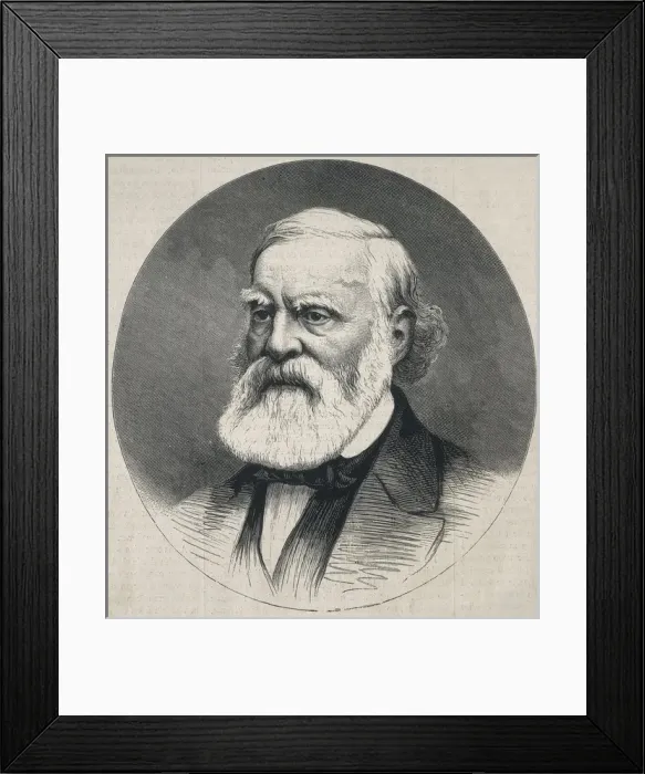 Framed Print : Raspail, Fran篩s (1794-1878). French chemist, naturalist Framed Print : Raspail, Fran篩s (1794-1878). French chemist, naturalist