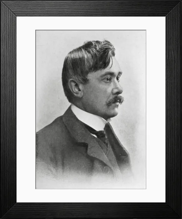 Framed Print : MAETERLINCK, Maurice (1862-1949). Belgian writer Framed Print : MAETERLINCK, Maurice (1862-1949). Belgian writer