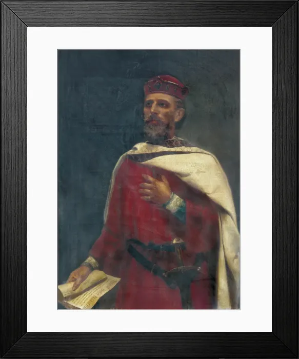Framed Print : Ramon Berenguer I (1023-1076). Count of Barcelona Framed Print : Ramon Berenguer I (1023-1076). Count of Barcelona