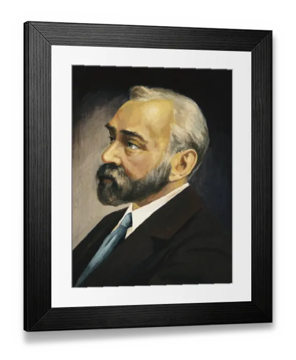 Framed Print : Nobel, Alfred Berhard (1833-1896). Swedish chemist Framed Print : Nobel, Alfred Berhard (1833-1896). Swedish chemist