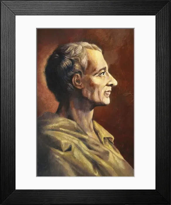 Framed Print : Montesquieu, Charles-Louis de Secondat, baron de Framed Print : Montesquieu, Charles-Louis de Secondat, baron de