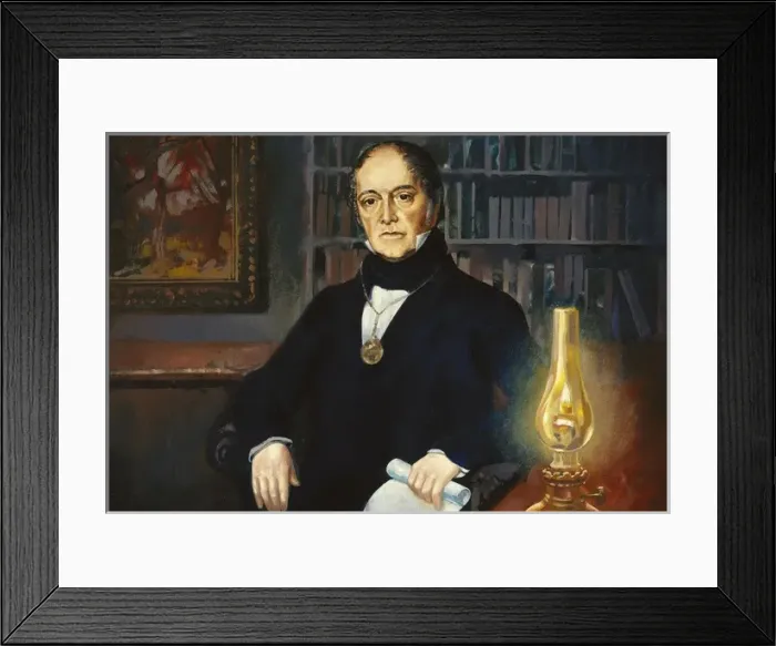 Framed Print : BELLO, Andr鳠(1781-1864). Venezuelan writer, poet Framed Print : BELLO, Andr鳠(1781-1864). Venezuelan writer, poet