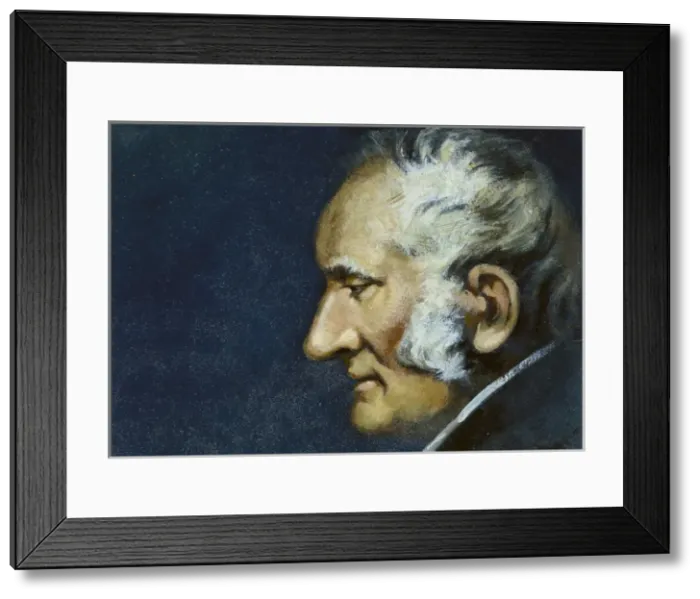Framed Print : DALTON, John (1766-1844). British chemist and physicist Framed Print : DALTON, John (1766-1844). British chemist and physicist