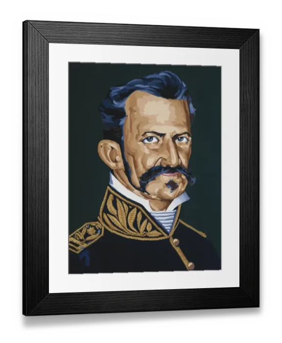 Framed Print : AROZ DE LAMADRID, Gregorio (1795 - 1857). Argentine Framed Print : AROZ DE LAMADRID, Gregorio (1795 - 1857). Argentine