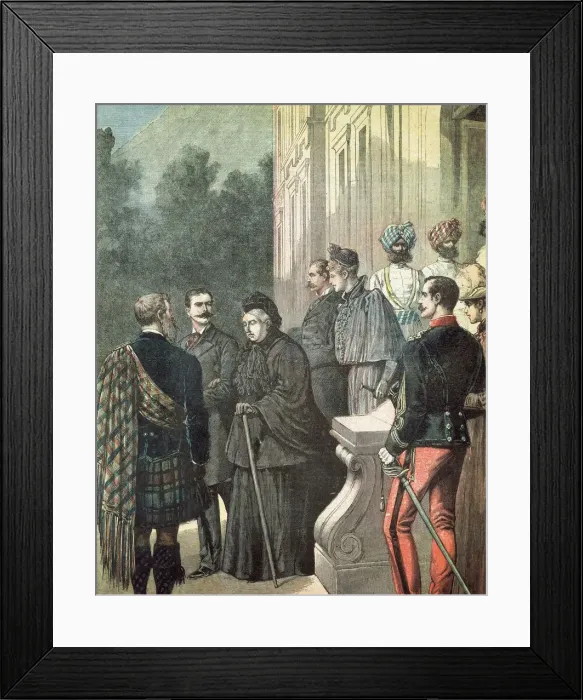 Framed Print : Victoria (1819-1901). Queen of the United Kingdom Framed Print : Victoria (1819-1901). Queen of the United Kingdom