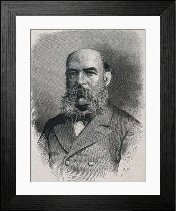 Framed Print : AMADOR DE LOS RIOS, Jos頨1818-1878). Spanish historian Framed Print : AMADOR DE LOS RIOS, Jos頨1818-1878). Spanish historian