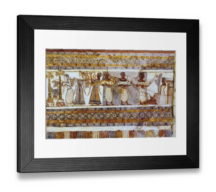 Framed Print : Hagia Triada Sarcophagus. ca. 1450 BC - 1400 BC Framed Print : Hagia Triada Sarcophagus. ca. 1450 BC - 1400 BC