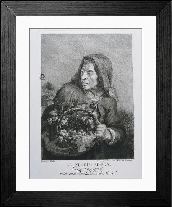 Framed Print : SALVADOR CARMONA, Juan Antonio (1740-1805) Framed Print : SALVADOR CARMONA, Juan Antonio (1740-1805)
