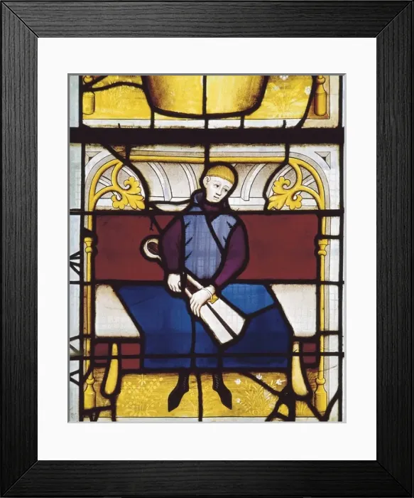 Framed Print : FRANCE. Semur-en-Auxois. Church of Notre-Dame. Detail Framed Print : FRANCE. Semur-en-Auxois. Church of Notre-Dame. Detail
