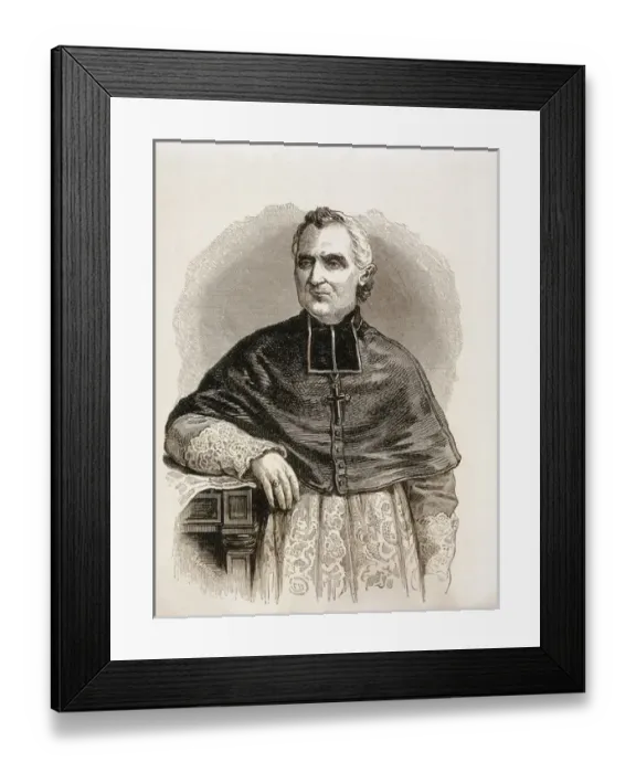 Framed Print : DUPANLOUP, F鬩x-Antoine-Philibert (1802-1878) Framed Print : DUPANLOUP, F鬩x-Antoine-Philibert (1802-1878)