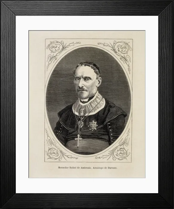 Framed Print : AMBROSIO, Rafael de (19th century). Archbishop Framed Print : AMBROSIO, Rafael de (19th century). Archbishop