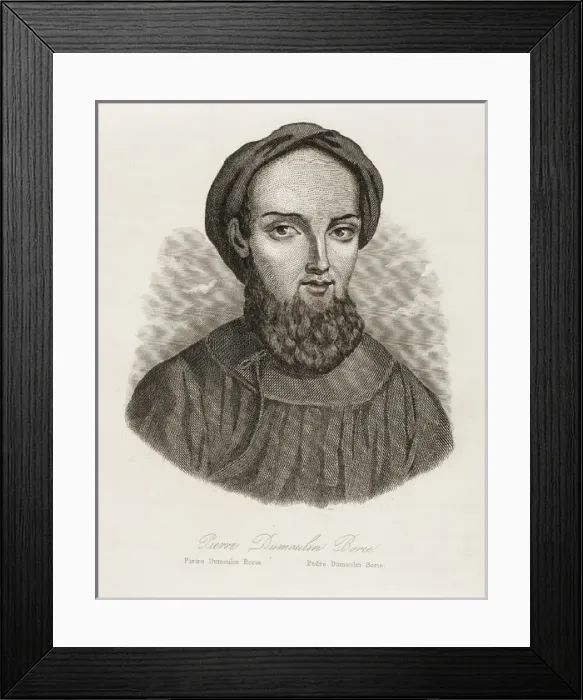 Framed Print : DUMOULIN, Pedro (1808-1838). French Catholic missionary Framed Print : DUMOULIN, Pedro (1808-1838). French Catholic missionary