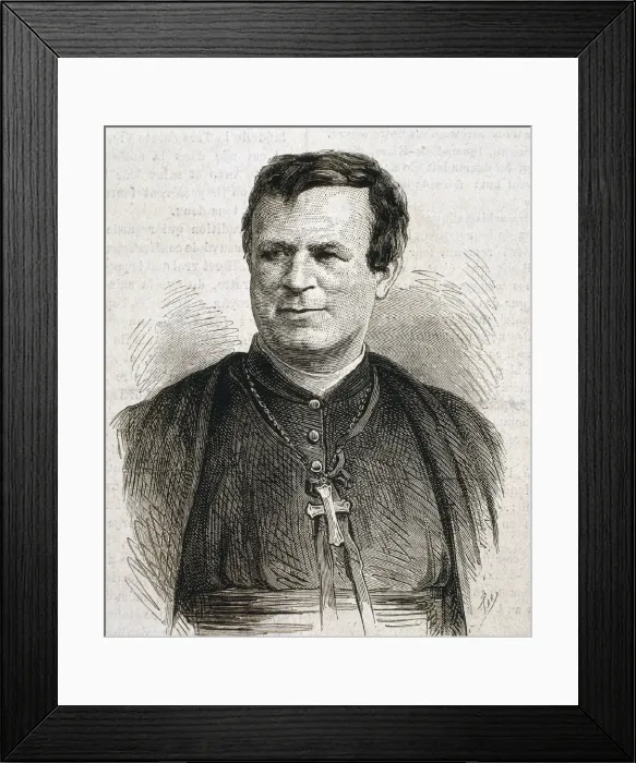 Framed Print : DUBUIS, Claude Marie (1817-1895). French-born prelate Framed Print : DUBUIS, Claude Marie (1817-1895). French-born prelate