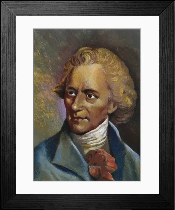Framed Print : HERSCHEL, Sir Frederick William (1738-1822). German Framed Print : HERSCHEL, Sir Frederick William (1738-1822). German