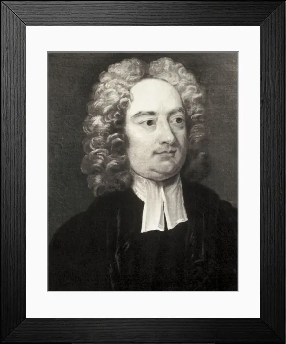 Framed Print : SWIFT, Jonathan (1667-1745). Irish clergyman Framed Print : SWIFT, Jonathan (1667-1745). Irish clergyman