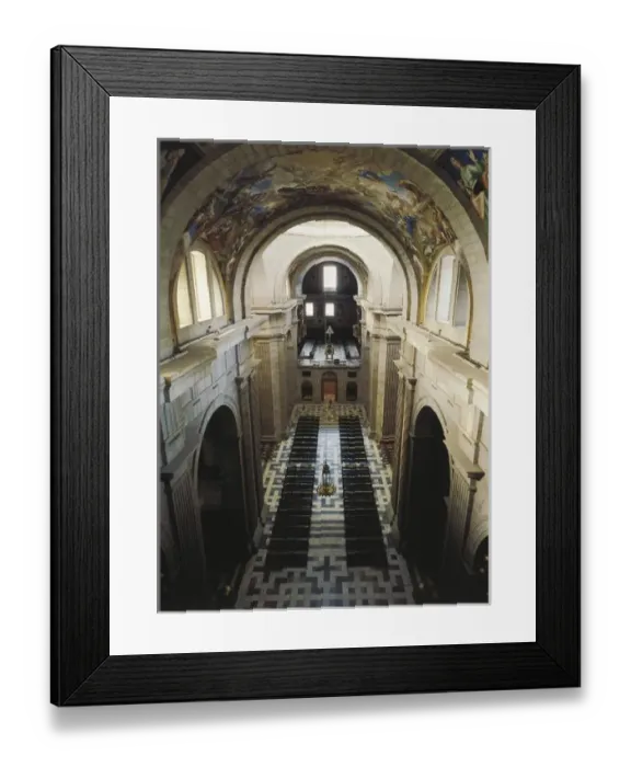 Framed Print : HERRERA, Juan Bautista de (1530-1597). Royal Monastery Framed Print : HERRERA, Juan Bautista de (1530-1597). Royal Monastery
