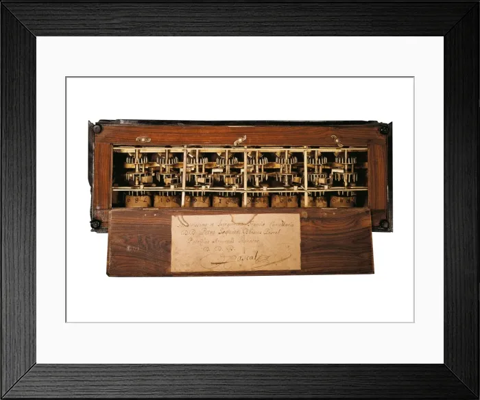 Framed Print : PASCAL, Blaise (1623-1662). French mathematican Framed Print : PASCAL, Blaise (1623-1662). French mathematican