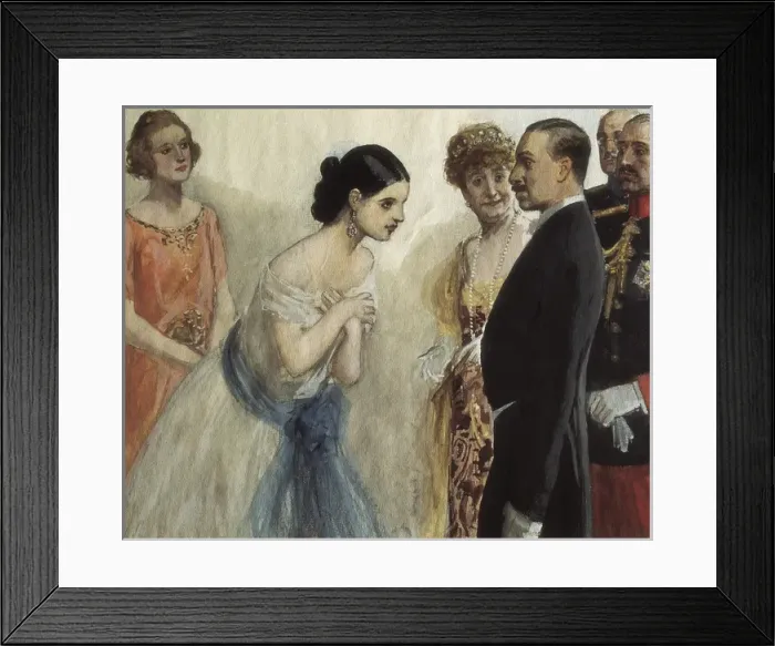 Framed Print : LOZANO SIDRO, Adolfo (1872-1935). Introducing a Framed Print : LOZANO SIDRO, Adolfo (1872-1935). Introducing a