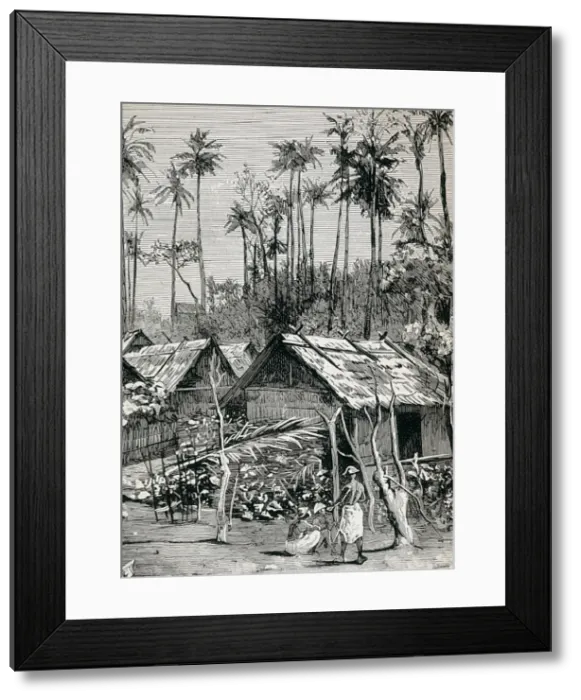 Framed Print : Colonial Africa (1883). Gulf of Guinea. Fernando Framed Print : Colonial Africa (1883). Gulf of Guinea. Fernando