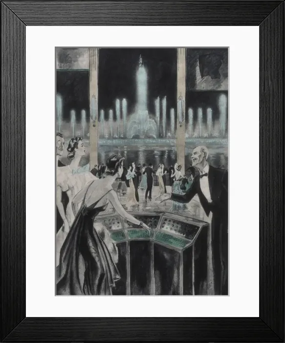 Framed Print : Paris International Exhibition of 1937 (Exposition Framed Print : Paris International Exhibition of 1937 (Exposition