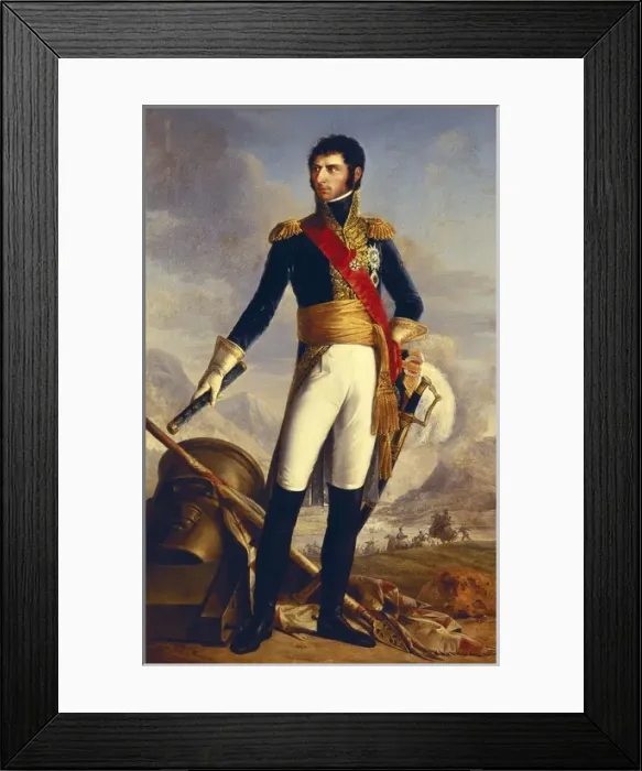 Framed Print : Charles XIV John, Jean-Baptiste Bernadotte (1763-1844) Framed Print : Charles XIV John, Jean-Baptiste Bernadotte (1763-1844)