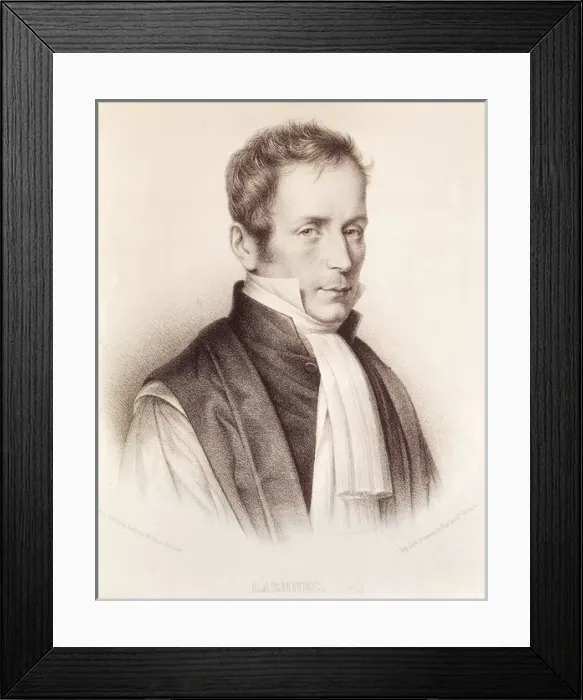 Framed Print : Laennec, Rene-Theophile-Hyacinthe (1781-1826). French Framed Print : Laennec, Rene-Theophile-Hyacinthe (1781-1826). French