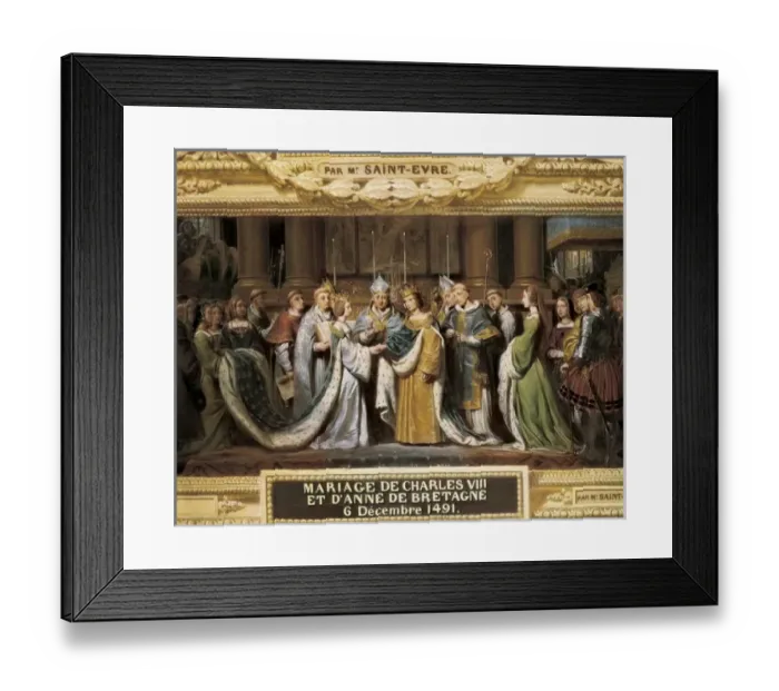 Framed Print : CHARLES VIII of France (1470-1498). French king Framed Print : CHARLES VIII of France (1470-1498). French king