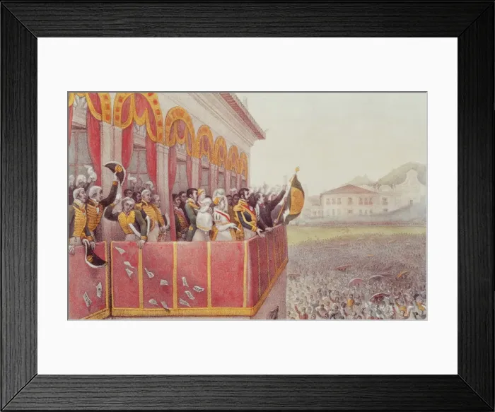 Framed Print : PEDRO I of Brazil (1798-1834). Emperor of Brazil Framed Print : PEDRO I of Brazil (1798-1834). Emperor of Brazil