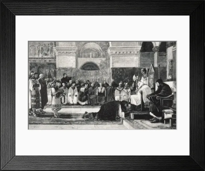 Framed Print : SISENAND (6th centuryI). Visigothic king (631 Framed Print : SISENAND (6th centuryI). Visigothic king (631