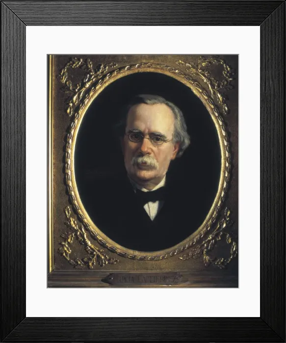 Framed Print : GARCIA GUTIERREZ, Antonio (1813-1884). Spanish writer Framed Print : GARCIA GUTIERREZ, Antonio (1813-1884). Spanish writer