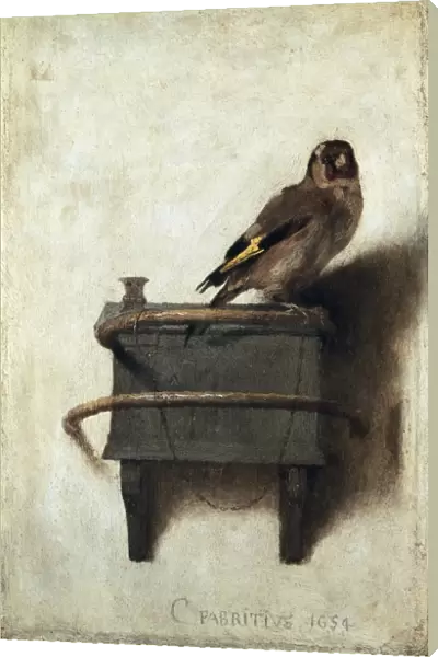 FABRITIUS, Carel (1622-1654). The Goldfinch. ca