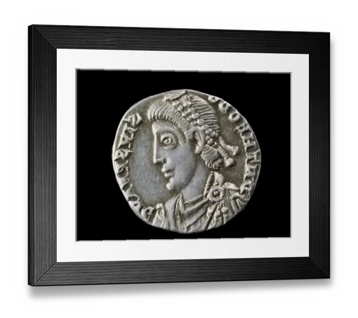 Framed Print : Theodosius I the Great (347 - 395). Roman emperor Framed Print : Theodosius I the Great (347 - 395). Roman emperor