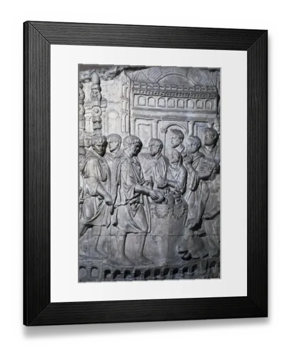 Framed Print : APOLLODORUS OF DAMASCUS (60-129). Column of Trajan Framed Print : APOLLODORUS OF DAMASCUS (60-129). Column of Trajan