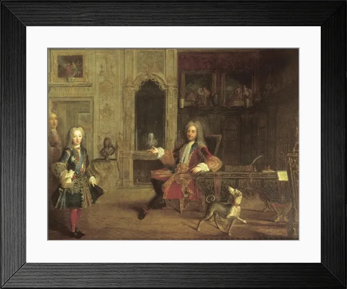 Framed Print : Orleans, Philip II, duc d (1674-1723). Regent of Framed Print : Orleans, Philip II, duc d (1674-1723). Regent of