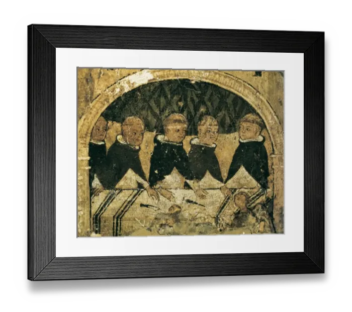 Framed Print : Altarpiece of the life of St. Dominic. Dominican Framed Print : Altarpiece of the life of St. Dominic. Dominican