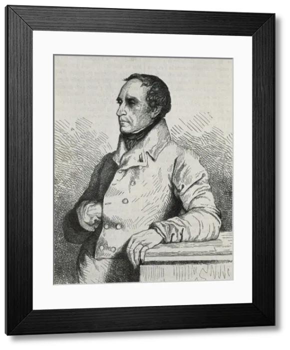 Framed Print : GUIZOT, Fran篩s (1787-1874). French historian Framed Print : GUIZOT, Fran篩s (1787-1874). French historian