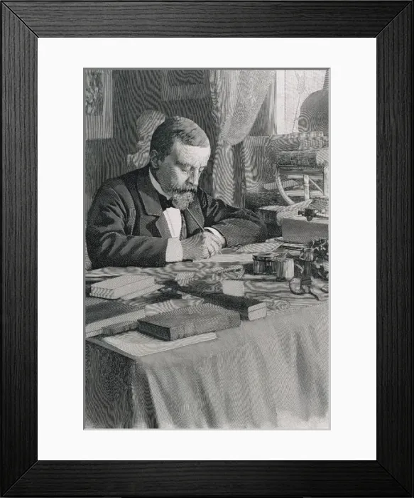 Framed Print : SIENKIEWICZ, Henryk (1846-1916). Polish writer Framed Print : SIENKIEWICZ, Henryk (1846-1916). Polish writer