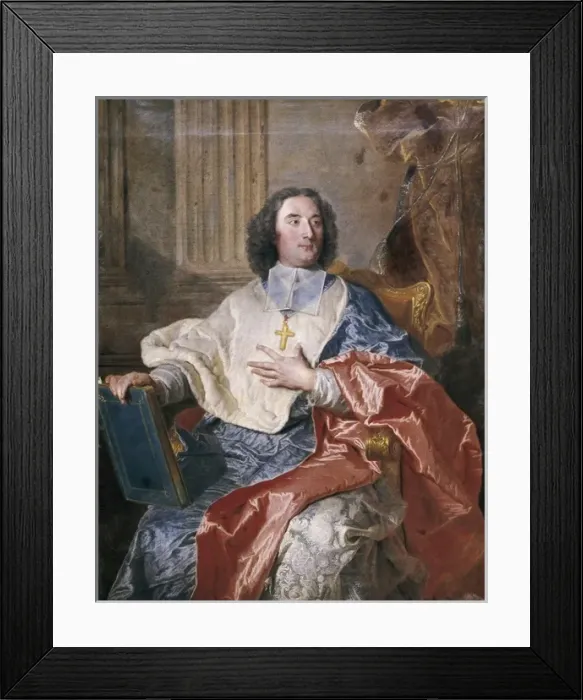 Framed Print : RIGAUD, Jacint Rigaud i Ros, called Hyacinthe (1659-1743) Framed Print : RIGAUD, Jacint Rigaud i Ros, called Hyacinthe (1659-1743)