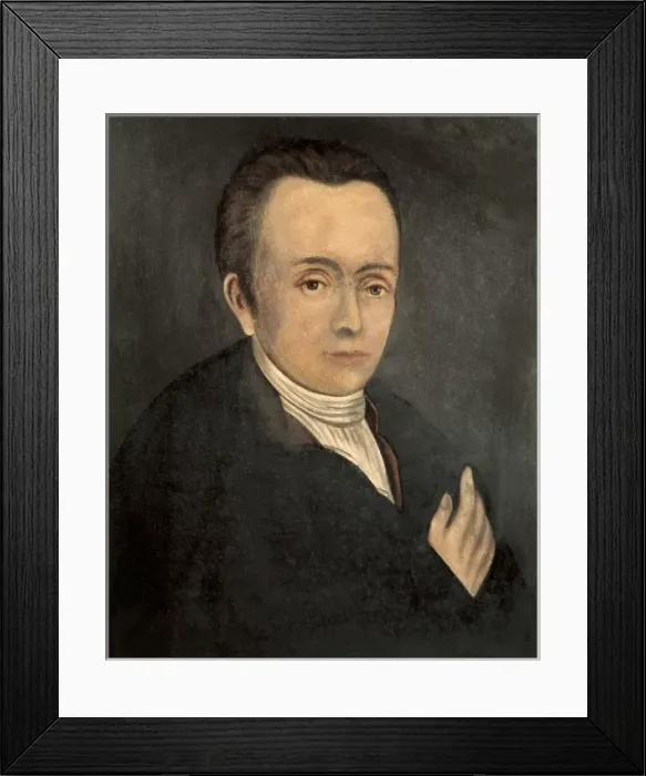 Framed Print : PELLICO, Silvio (1789-1854). Italian patriot, writer Framed Print : PELLICO, Silvio (1789-1854). Italian patriot, writer