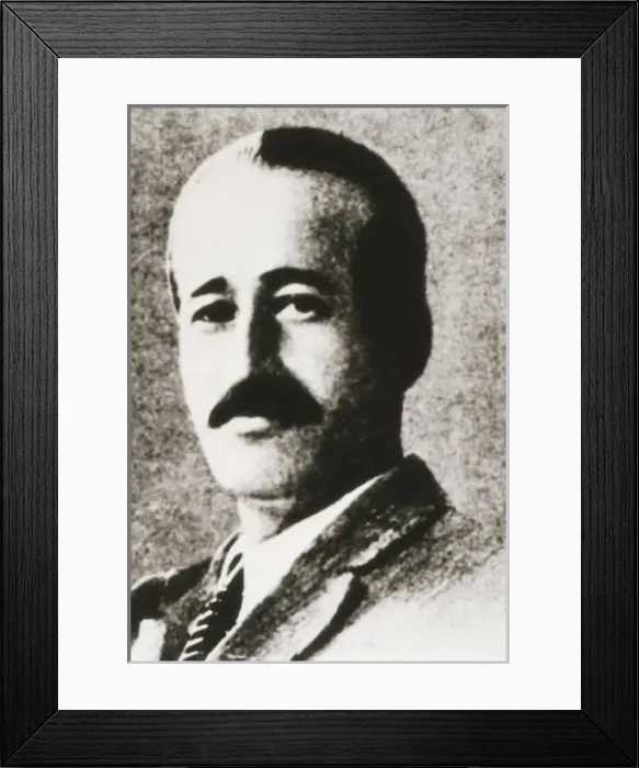 Framed Print : G܉RALDES, Ricardo (1886-1927). Argentinian writer Framed Print : G܉RALDES, Ricardo (1886-1927). Argentinian writer