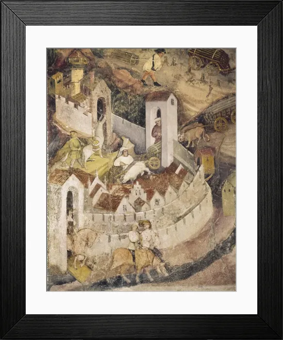 Framed Print : ITALY. Trento. Castle Buonconsiglio. Eagles Tower Framed Print : ITALY. Trento. Castle Buonconsiglio. Eagles Tower