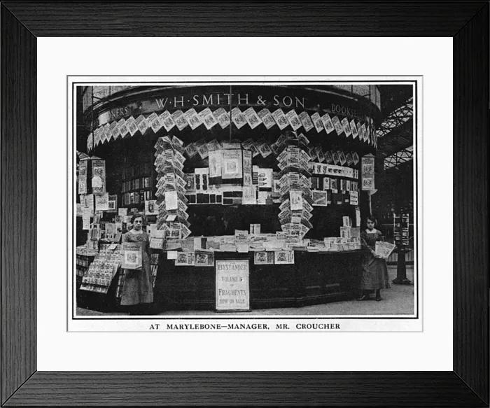 Framed Print : Marylebone station Bookstall Framed Print : Marylebone station Bookstall