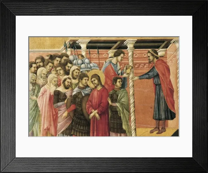 Framed Print : DUCCIO di BUONINSEGNA (1255-1318). MaestࠨMadonna Framed Print : DUCCIO di BUONINSEGNA (1255-1318). MaestࠨMadonna