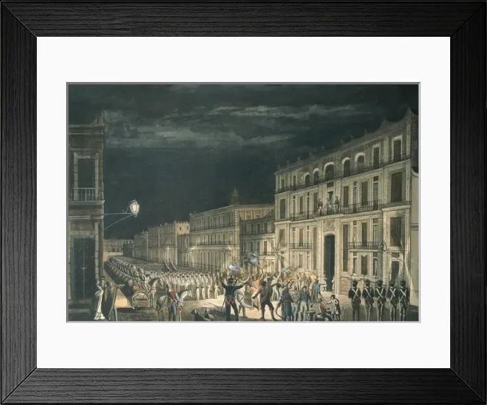 Framed Print : ITURBIDE, Agust Framed Print : ITURBIDE, Agust