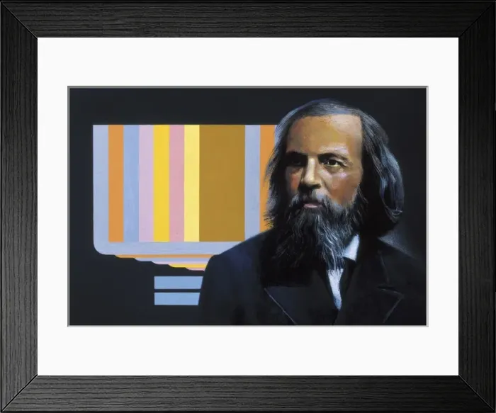 Framed Print : MENDELEYEV, Dmitry Ivanovich (1834-1907). Russian Framed Print : MENDELEYEV, Dmitry Ivanovich (1834-1907). Russian