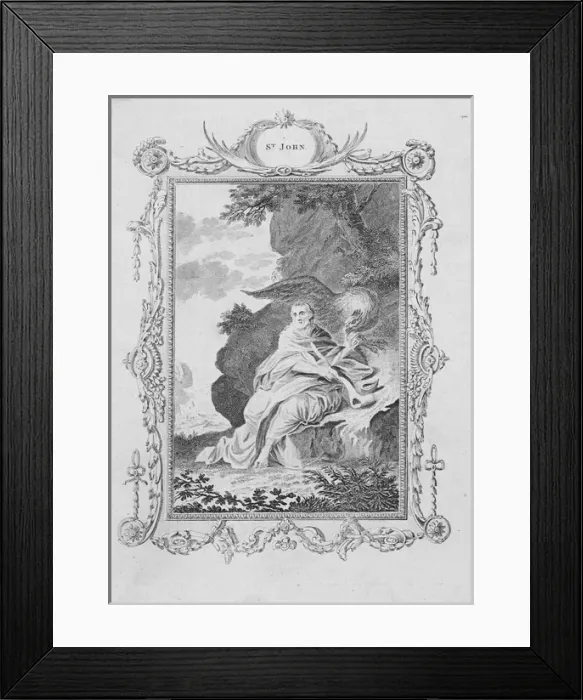 Framed Print : St John. Date: circa late 19th century Framed Print : St John. Date: circa late 19th century