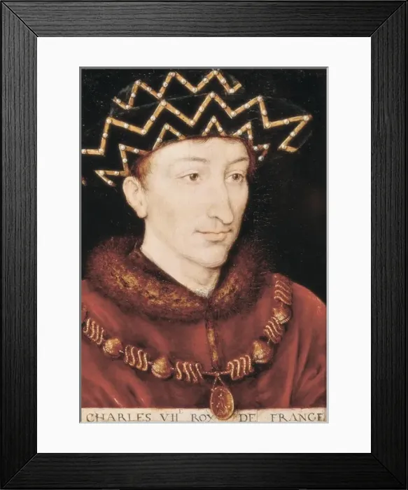 Framed Print : CHARLES VII of France (1403-1461). King of France Framed Print : CHARLES VII of France (1403-1461). King of France