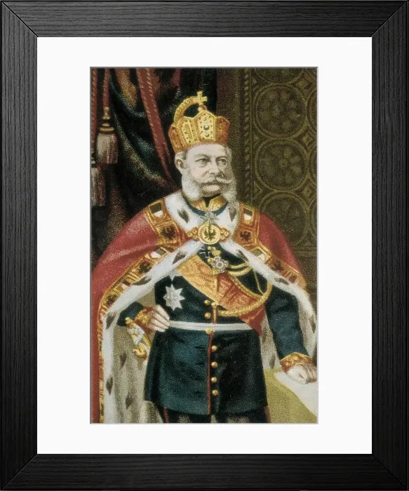 Framed Print : WILLIAM I, Friedrich Ludwig (1797-1888). King of Framed Print : WILLIAM I, Friedrich Ludwig (1797-1888). King of