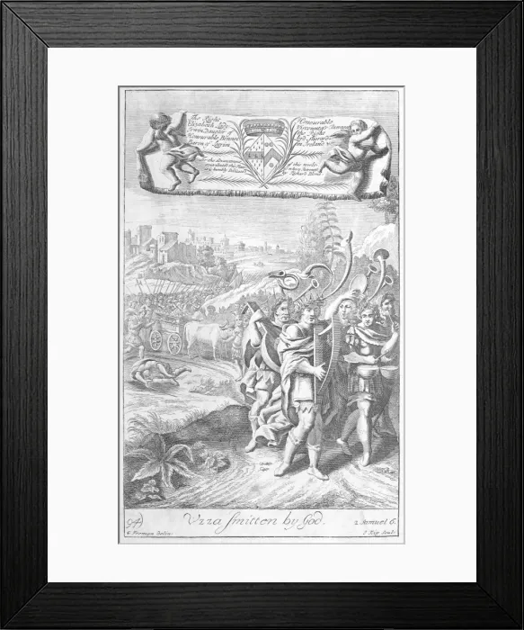 Framed Print : Uzz? Smitten by God Framed Print : Uzz? Smitten by God