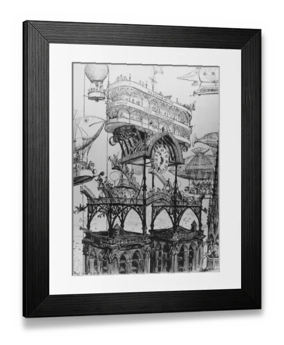 Framed Print : Station centrale des a鲯nefs ࠎotre-Dame (Central Framed Print : Station centrale des a鲯nefs ࠎotre-Dame (Central